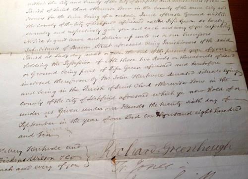 historic document